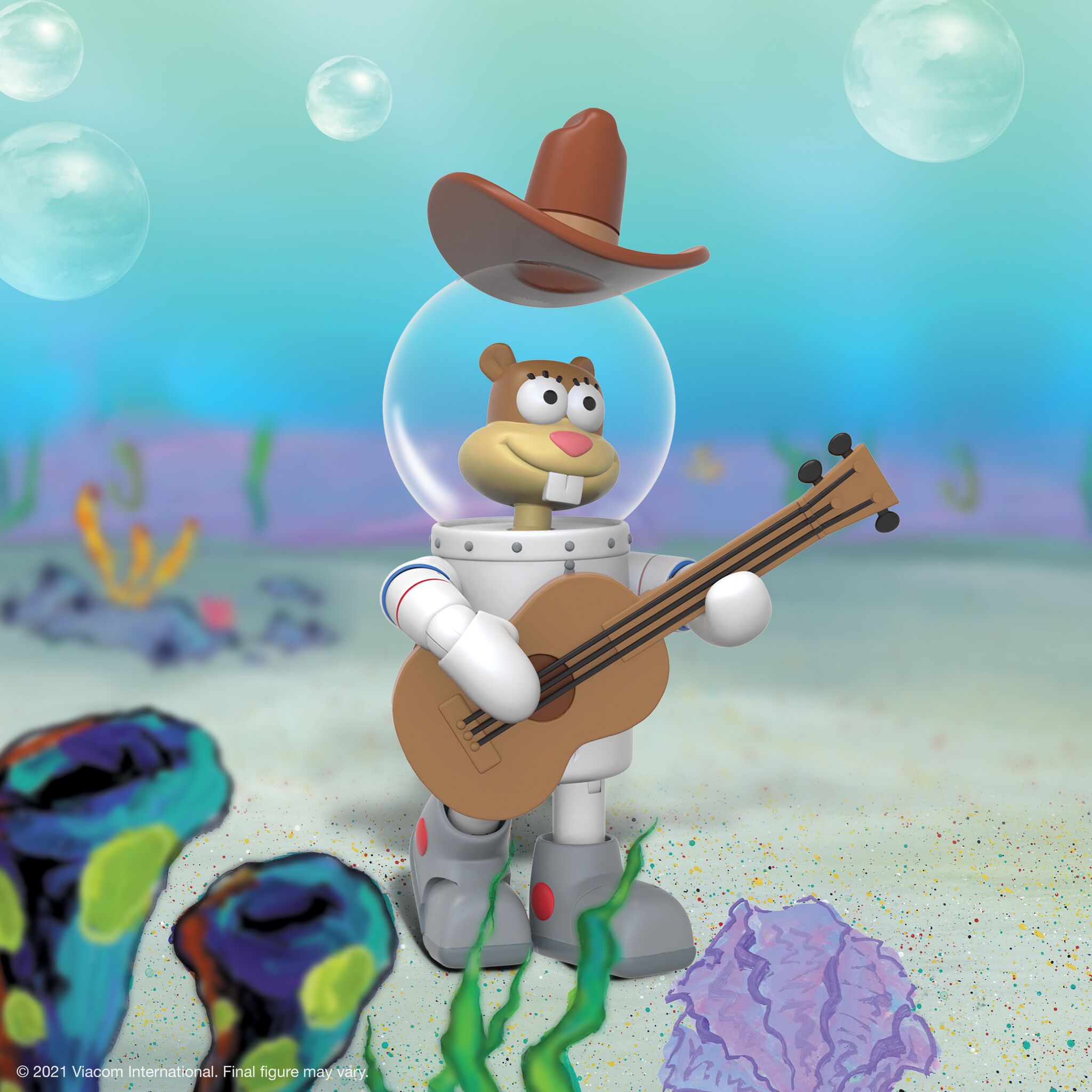 Super7 SpongeBob Ultimates Sandy Cheeks figurina 18 cm