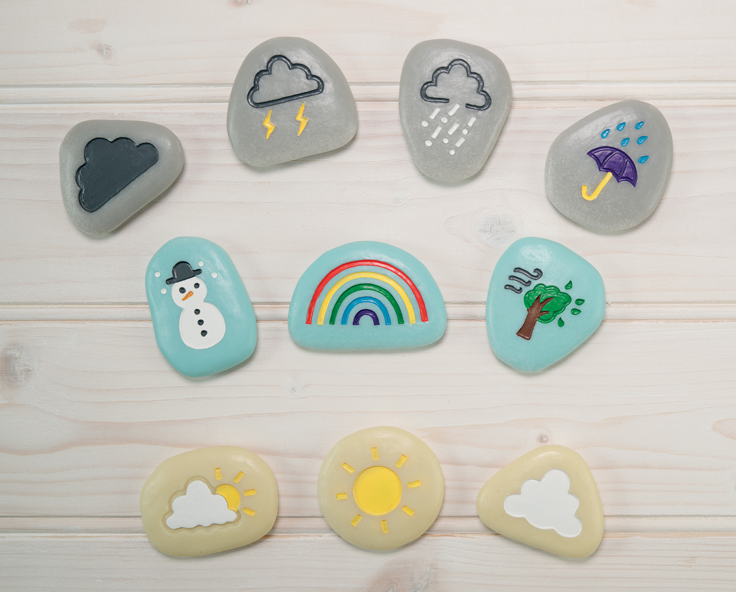 Yellow Door Weather Stones pietre vreme 10 buc