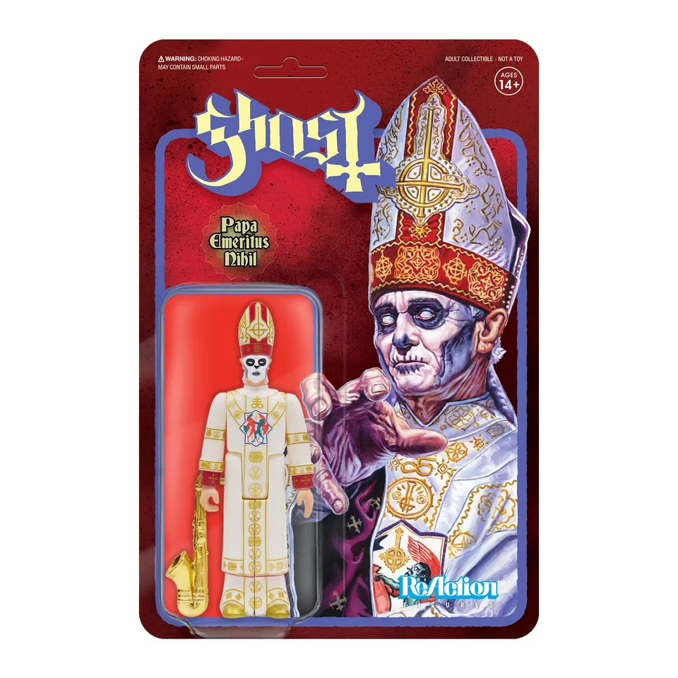 Super7 Ghost ReAction figurina Papa Nihil cu saxofon
