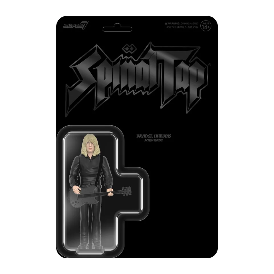Super7 Spinal Tap ReAction figurina David St. Hubbins None More Black