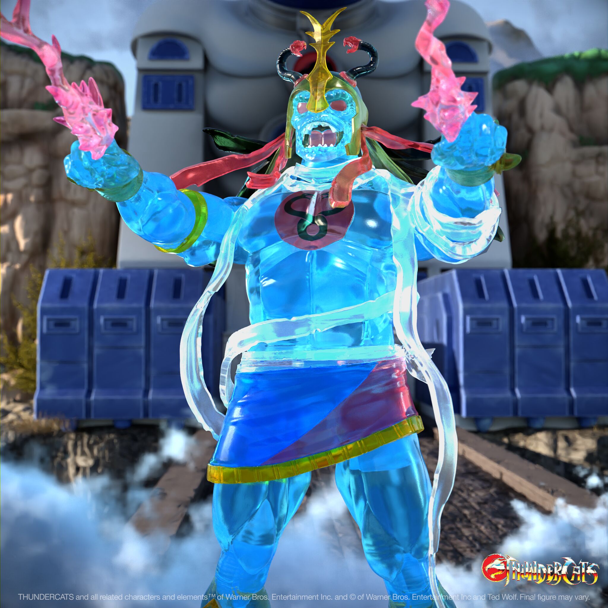Super7 ThunderCats ULTIMATES Mumm-Ra Dream Master figurină translucidă