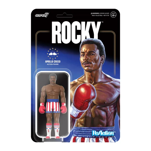 Super7 Rocky Apollo Creed figurina box 9,5 cm