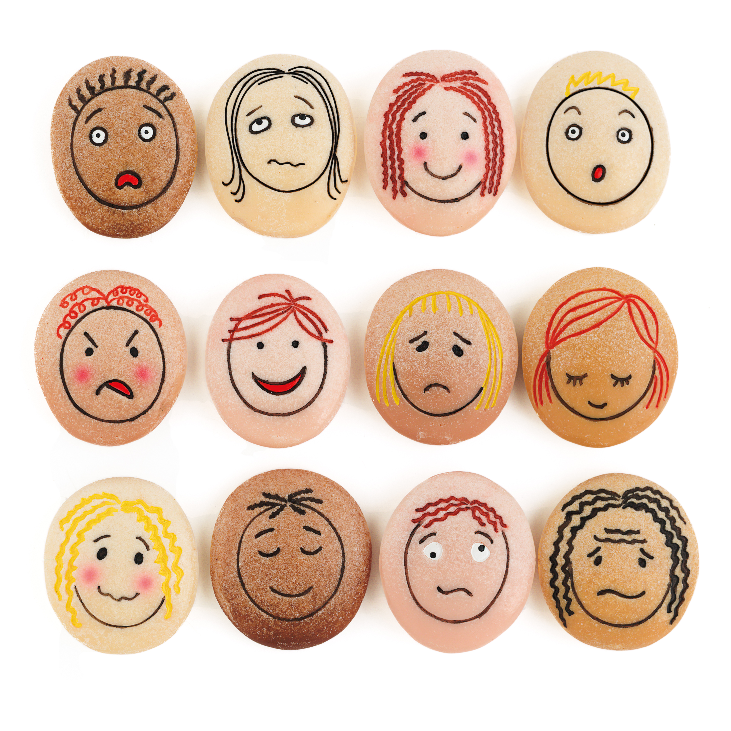 Yellow Door Emotion Stones pietre emotii set 12 sentimente
