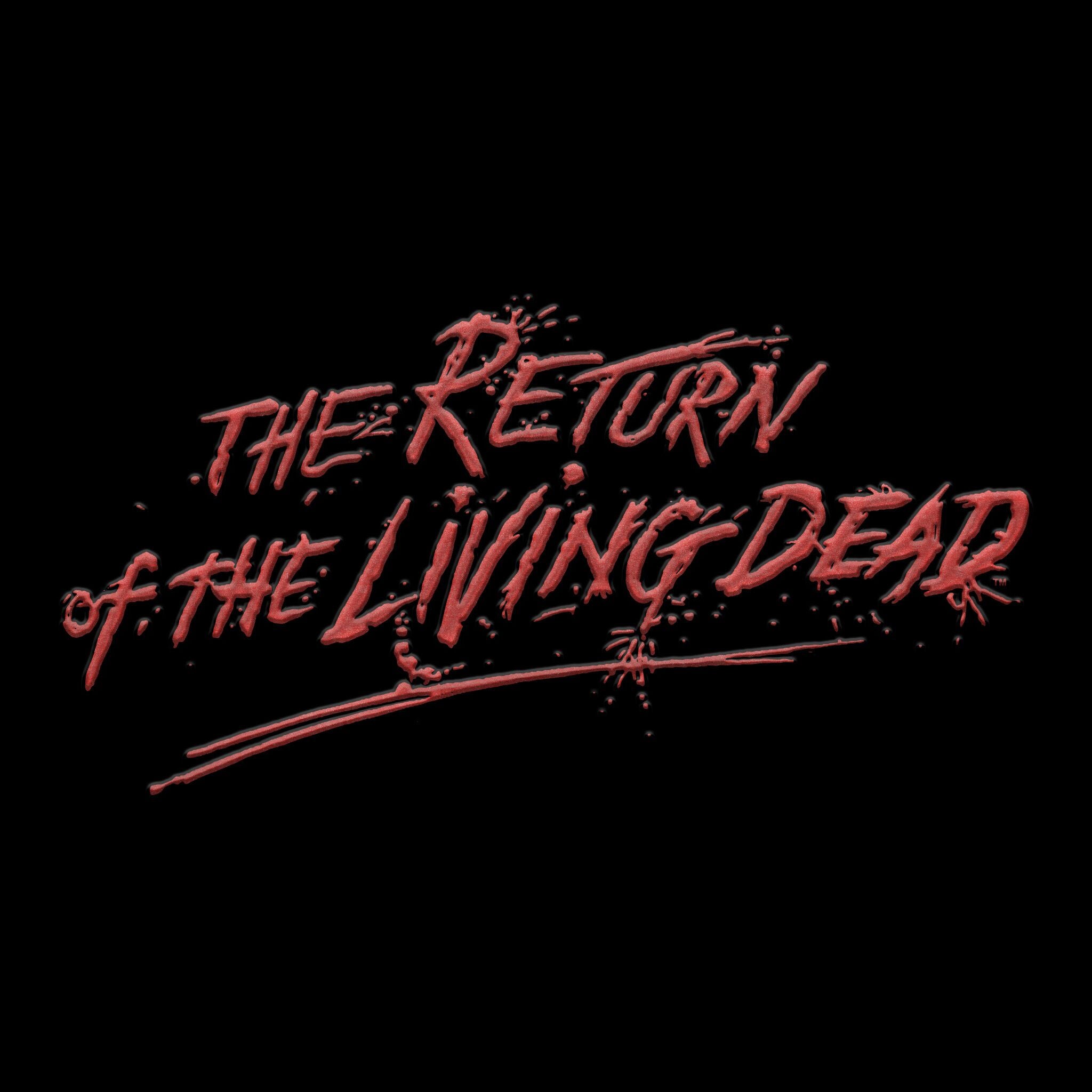 Super7 Return of the Living Dead hanorac negru logo sange