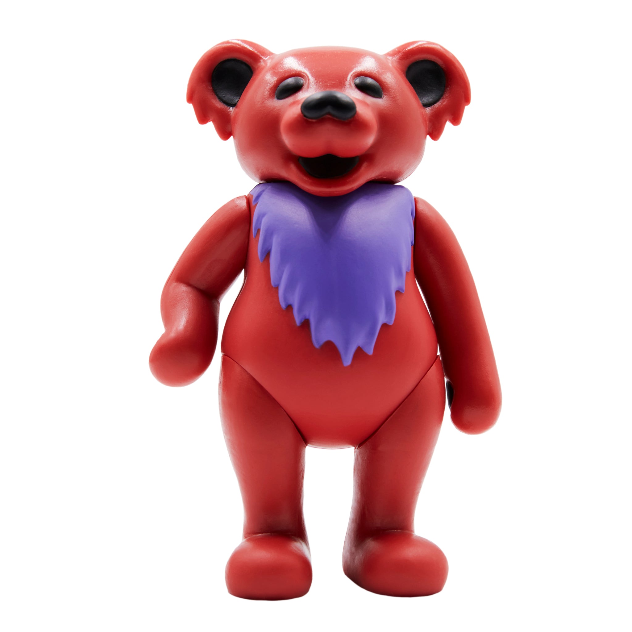 Super7 Grateful Dead Dancing Bear Stealie Red figurina 3.75 inch