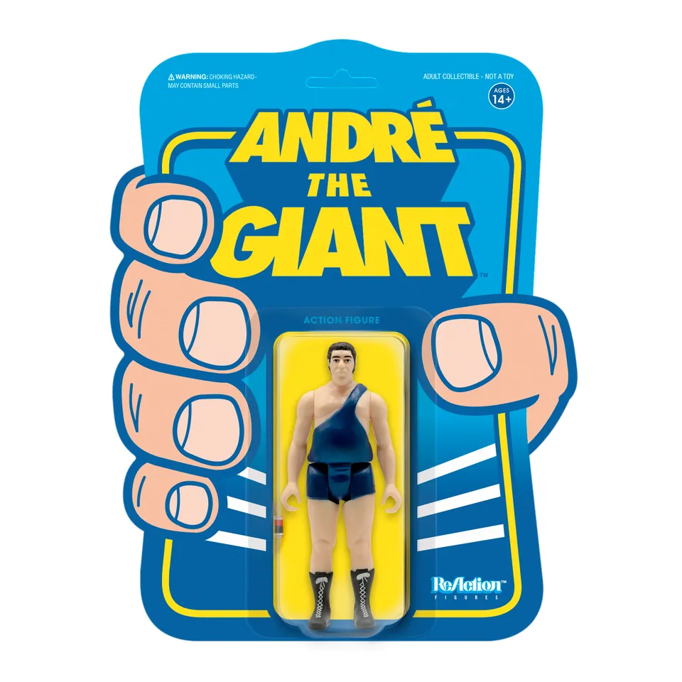 Super7 ReAction Andre the Giant Singlet figurina wrestling