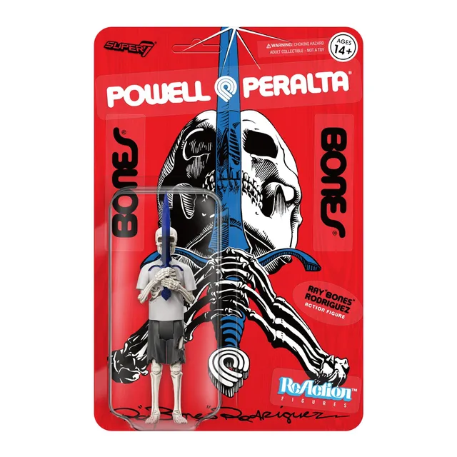 Super7 Powell-Peralta ReAction Ray Bones figurina skate