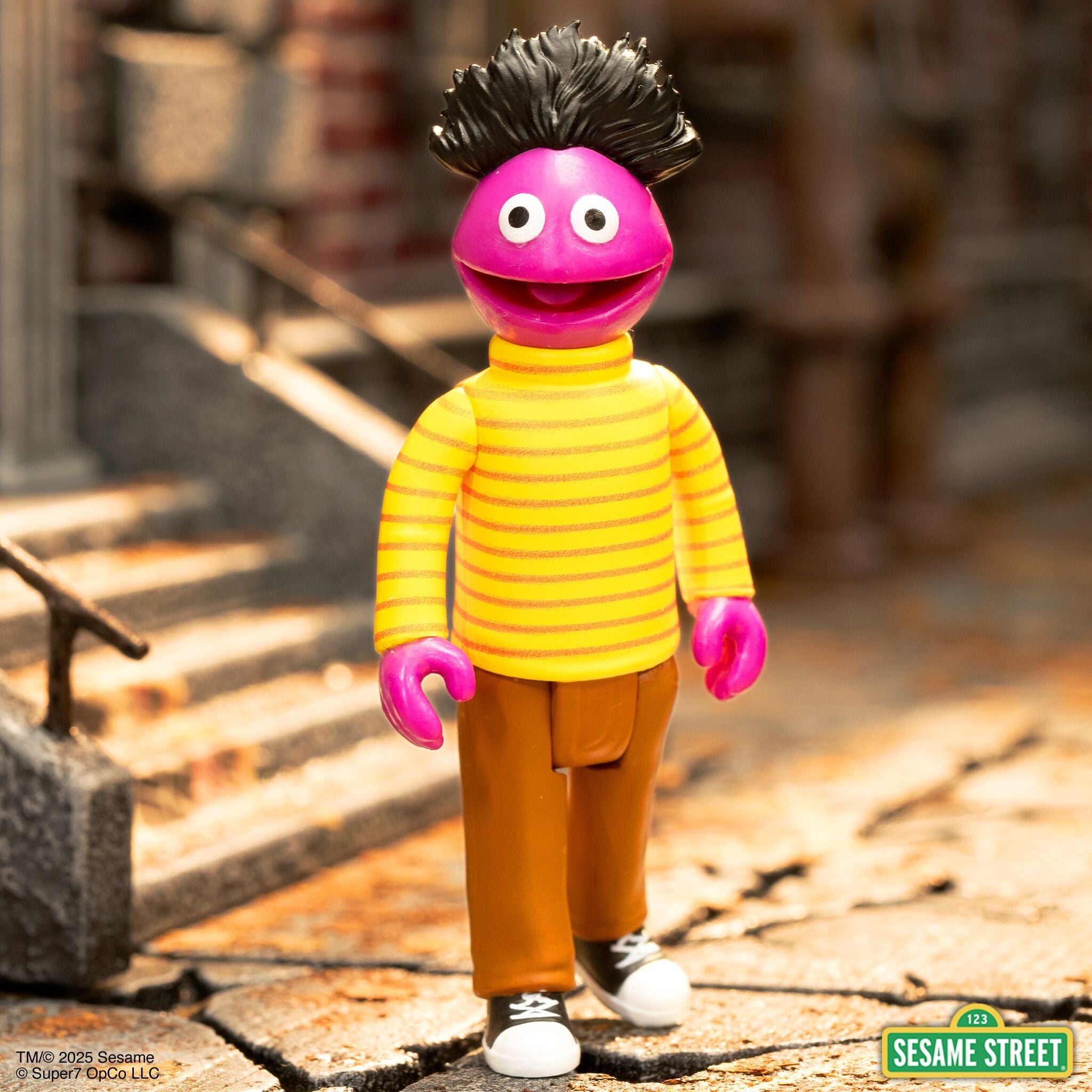 Super7 Sesame Street ReAction set 4 figurine articulate Wave 04