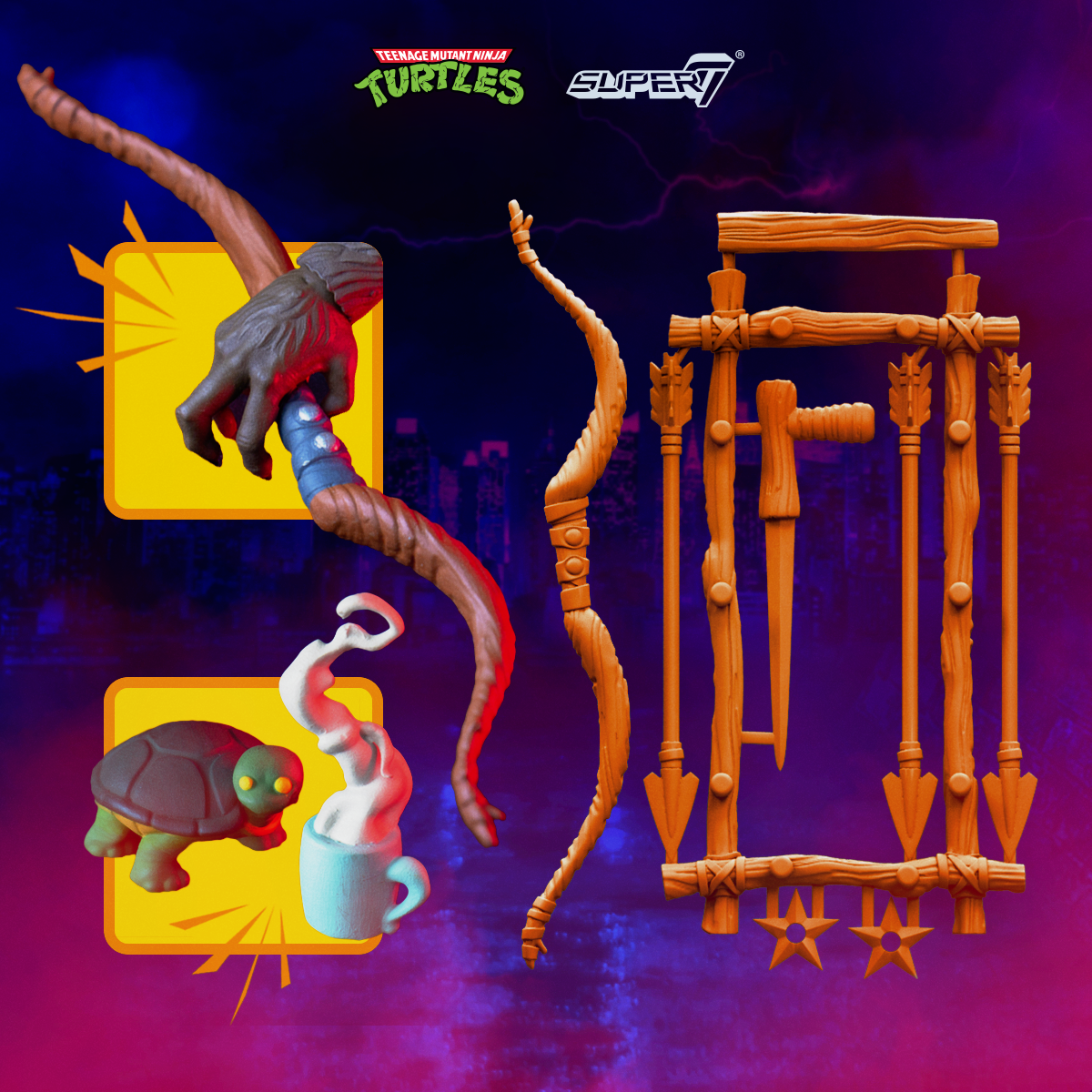 Super7 Ultimates Splinter figurina 18cm accesorii