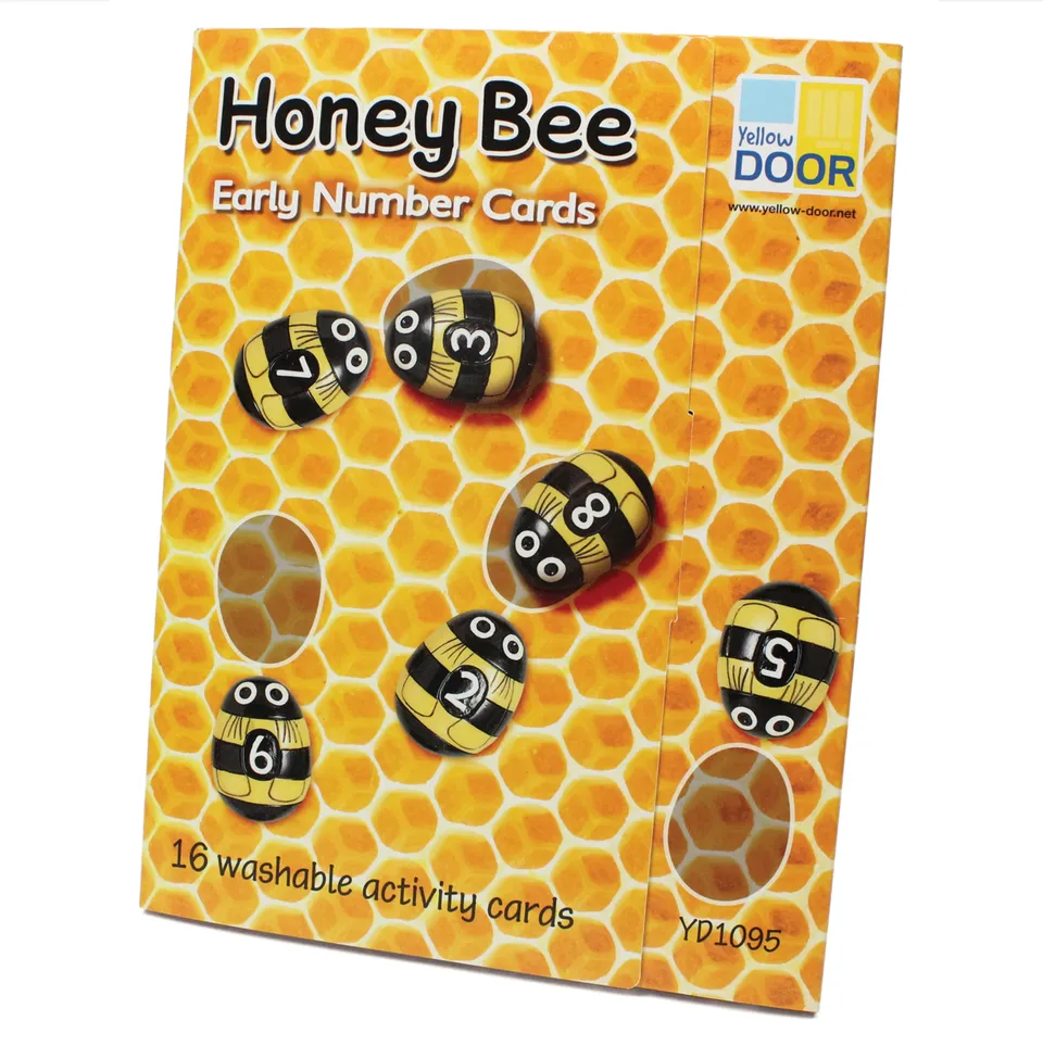 Yellow Door Honey Bee Number carduri numere 16 buc 1-10