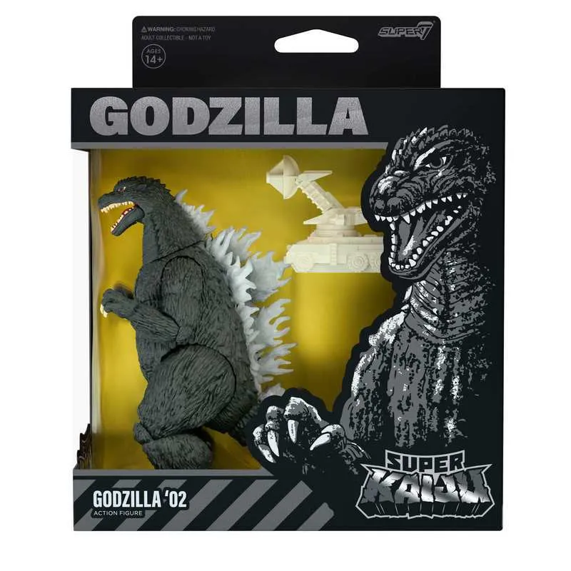 Super7 Toho Super Kaiju Godzilla 2002 figurina articulata