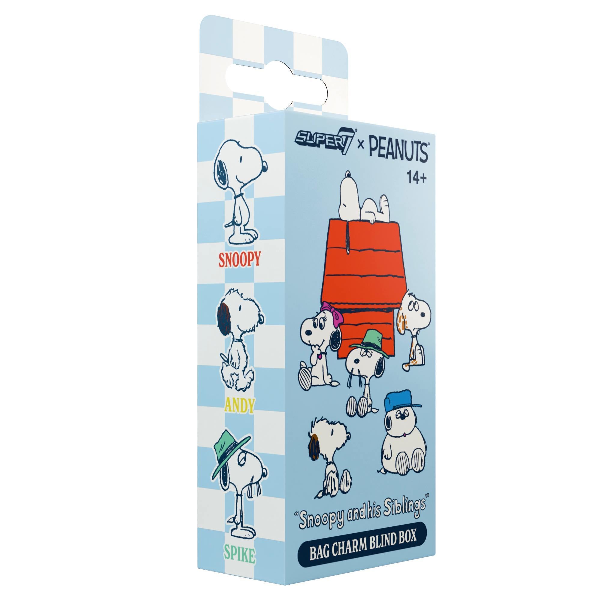 Super7 Peanuts Siblings breloc surpriza acrilic