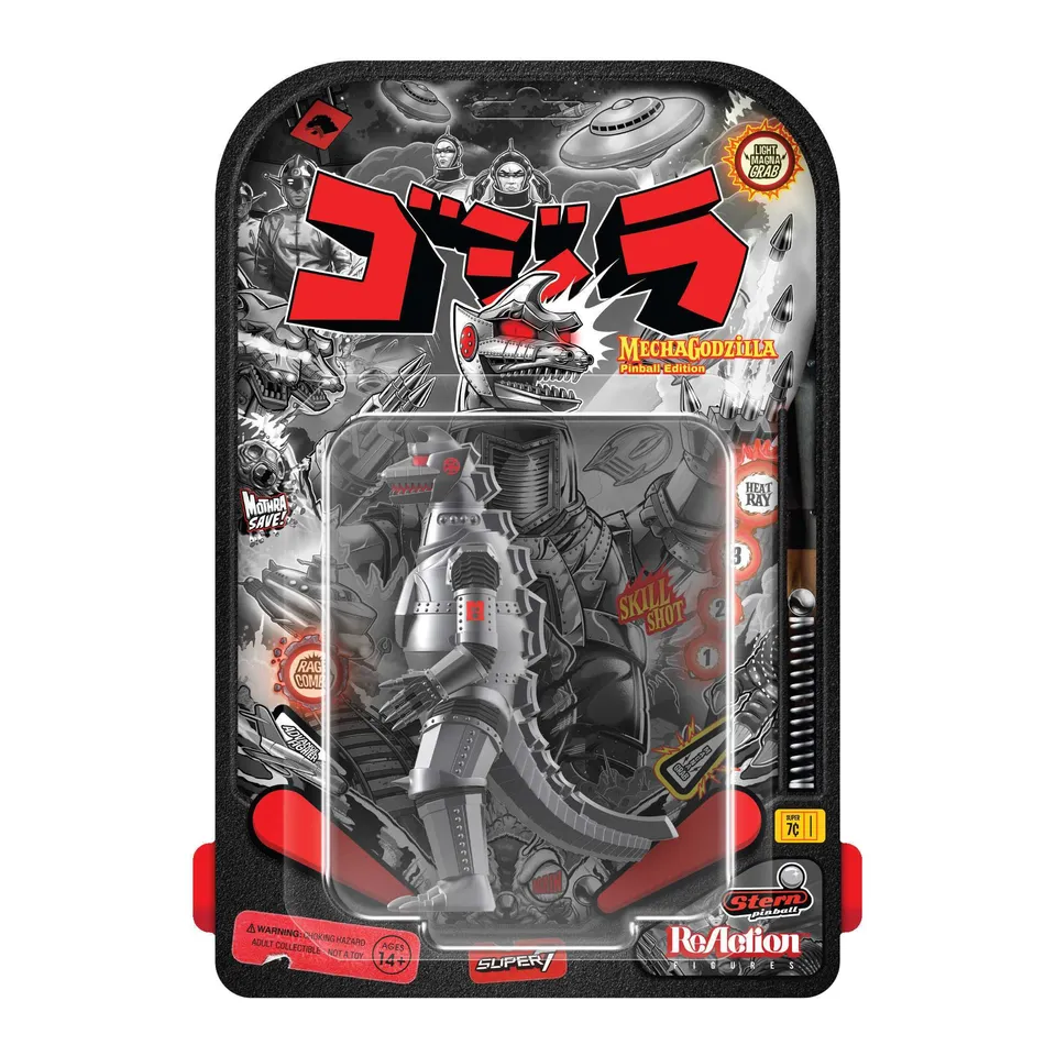 Super7 Toho ReAction Mechagodzilla 74 figurina metalica