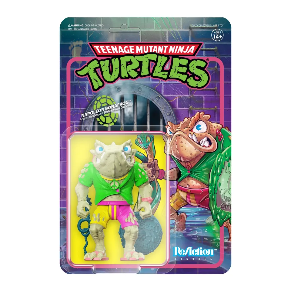 Super7 TMNT Napoleon Bonafrog figurina 9,5 cm broască