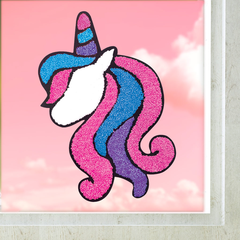 Imagimake Clay Stickers plastilină unicorn 1 planșă