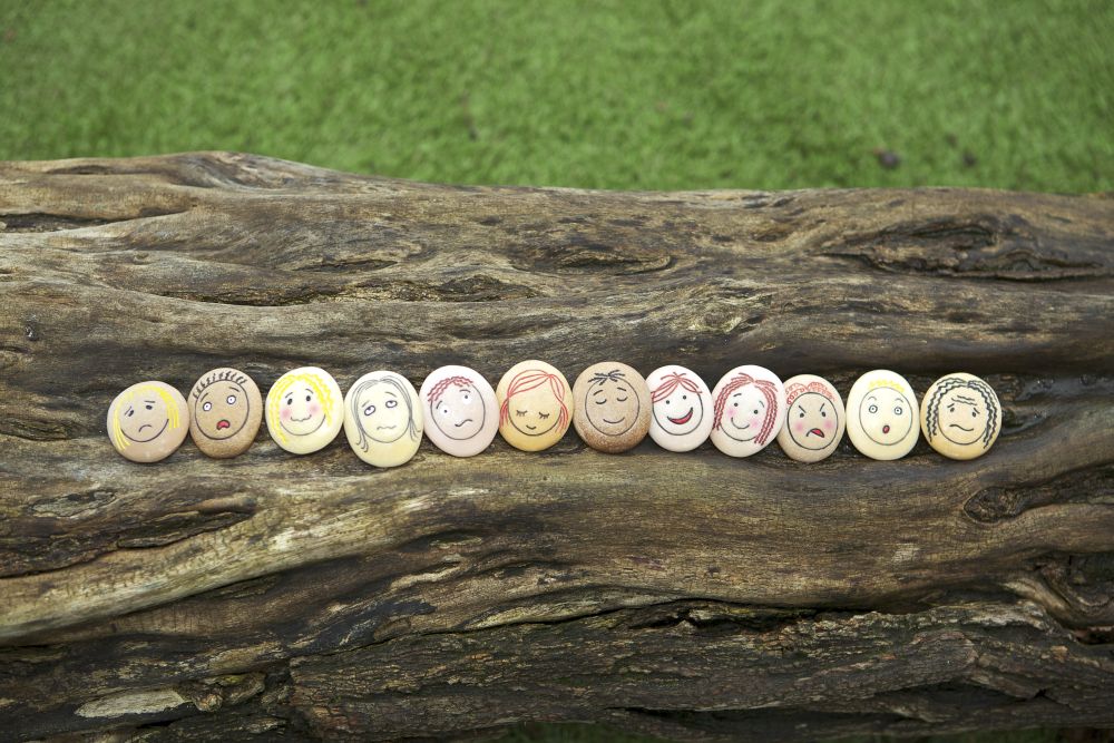 Yellow Door Emotion Stones pietre emotii set 12 sentimente