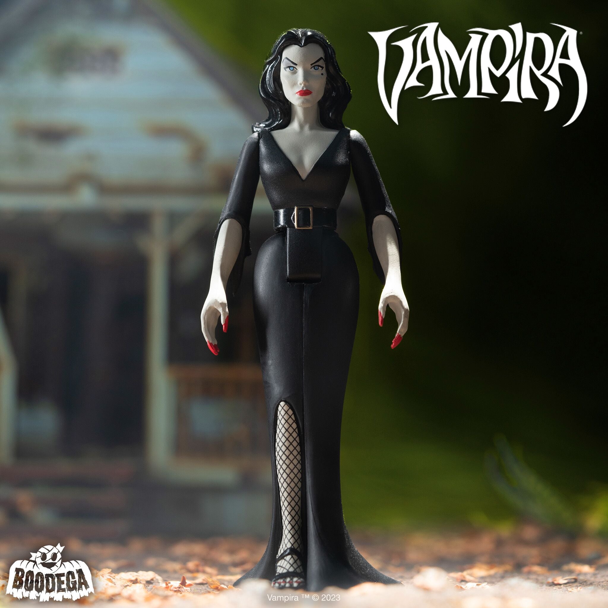 Super7 ReAction Vampira figurina articulata 3.75 inch gotic