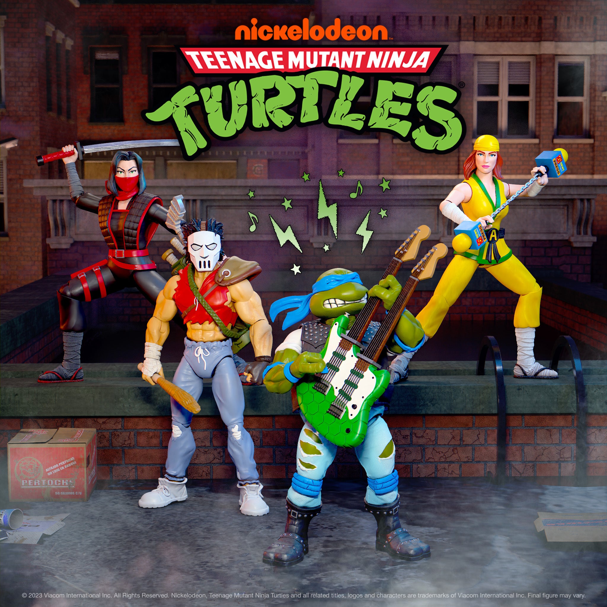 Super7 TMNT Ultimates Wave 10 set 4 figurine 18 cm
