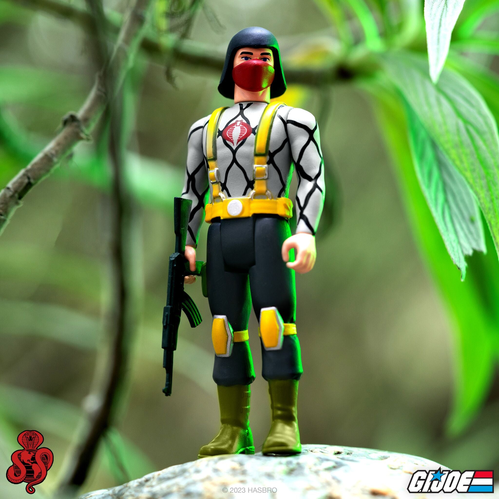 Super7 ReAction Python Patrol Cobra Trooper figurina roz