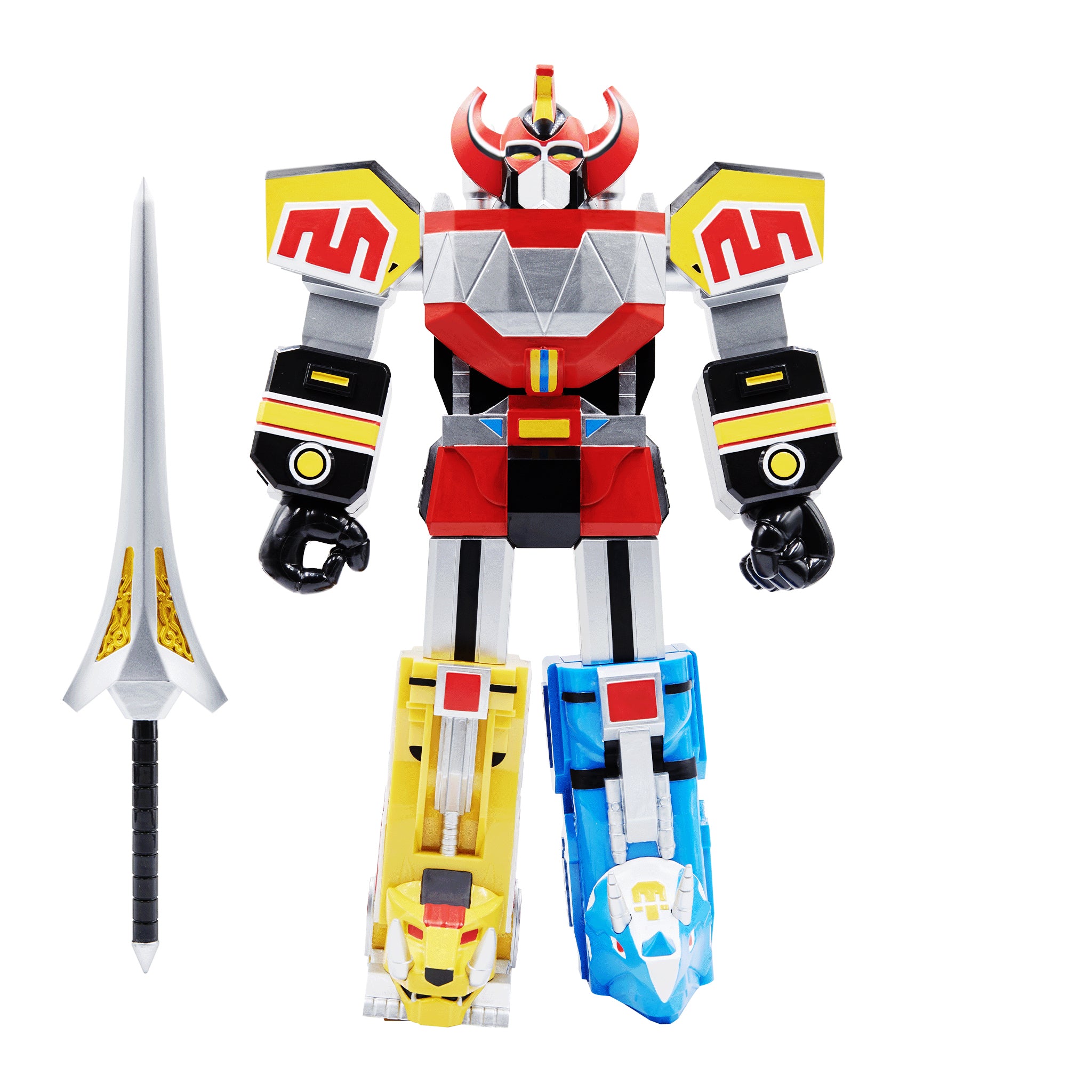 Super7 Super Cyborg Megazord Original figurina 28 cm