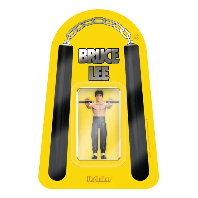 Super7 ReAction Bruce Lee figurina Dragon Flex 9,5 cm