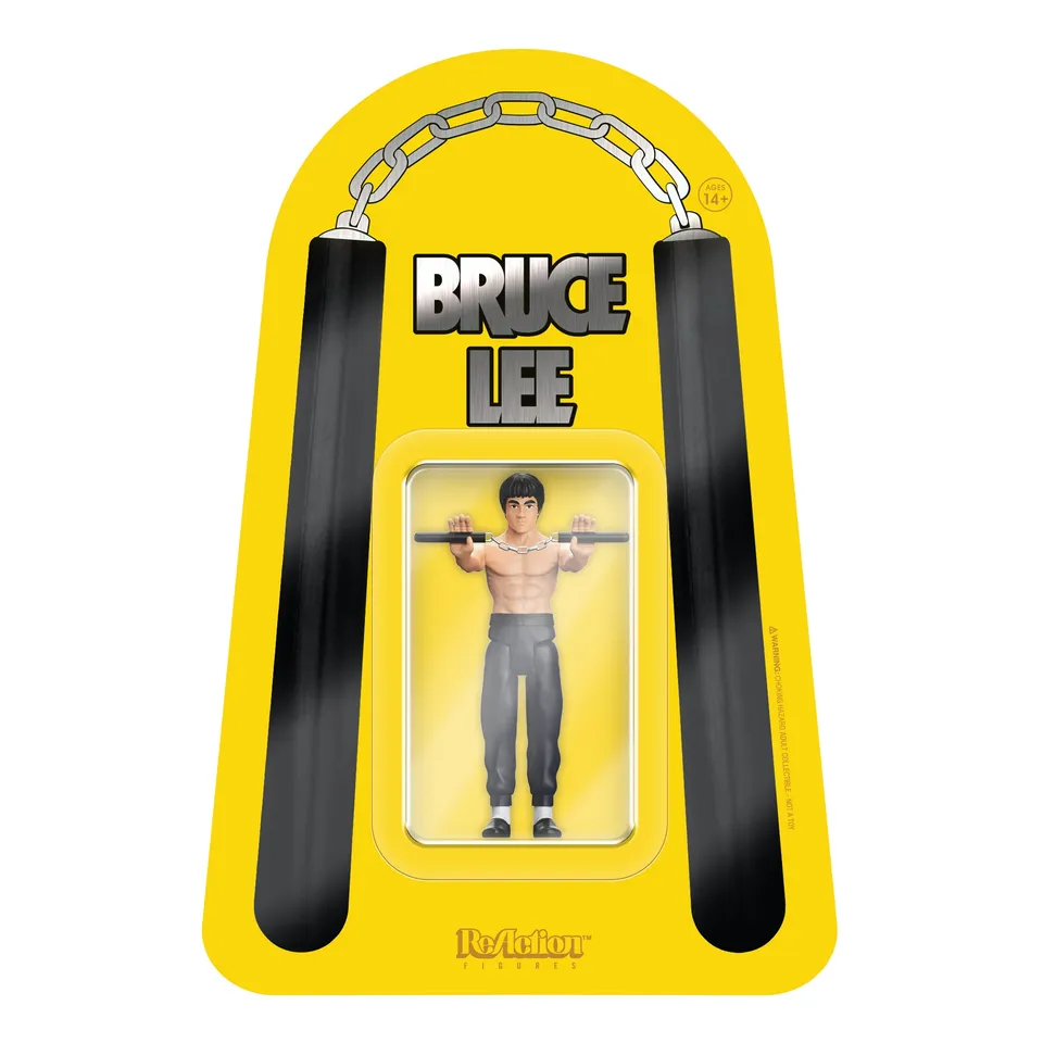 Super7 ReAction Bruce Lee figurina Dragon Flex 9,5 cm