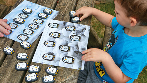 Yellow Door Pre-coding Penguin Pack pietre joaca set