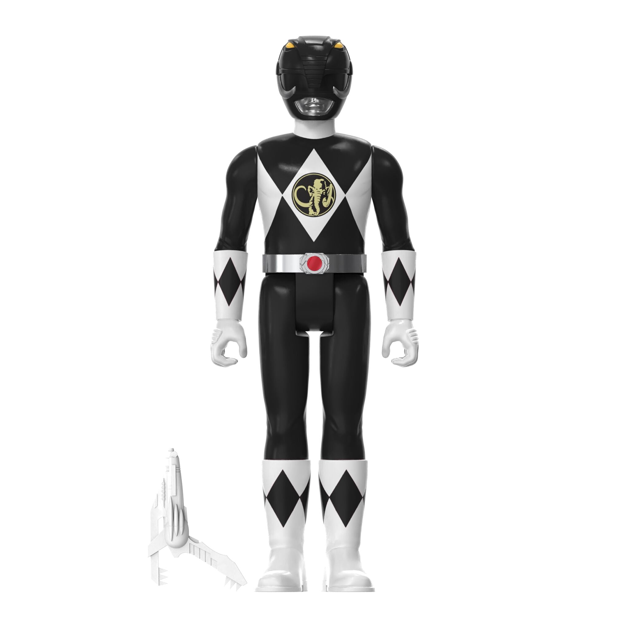 Super7 ReAction Black Ranger figurina SDCC 2023 cutie