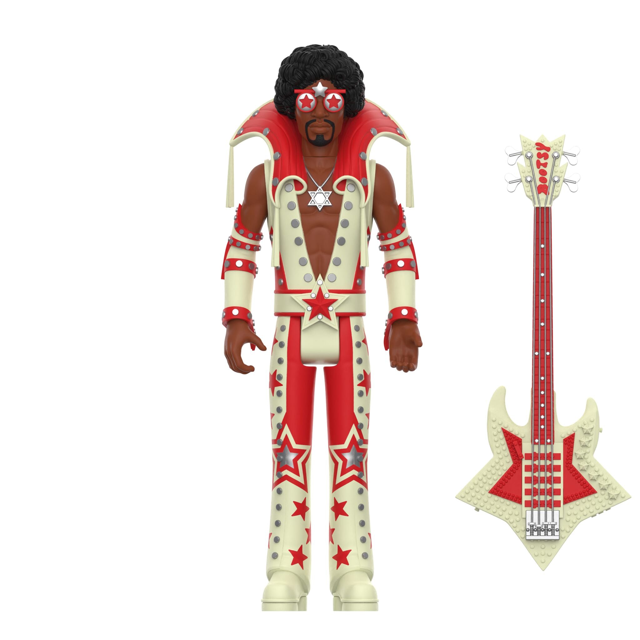 Super7 Bootsy Collins ReAction Wave 03 figura glow 3,75