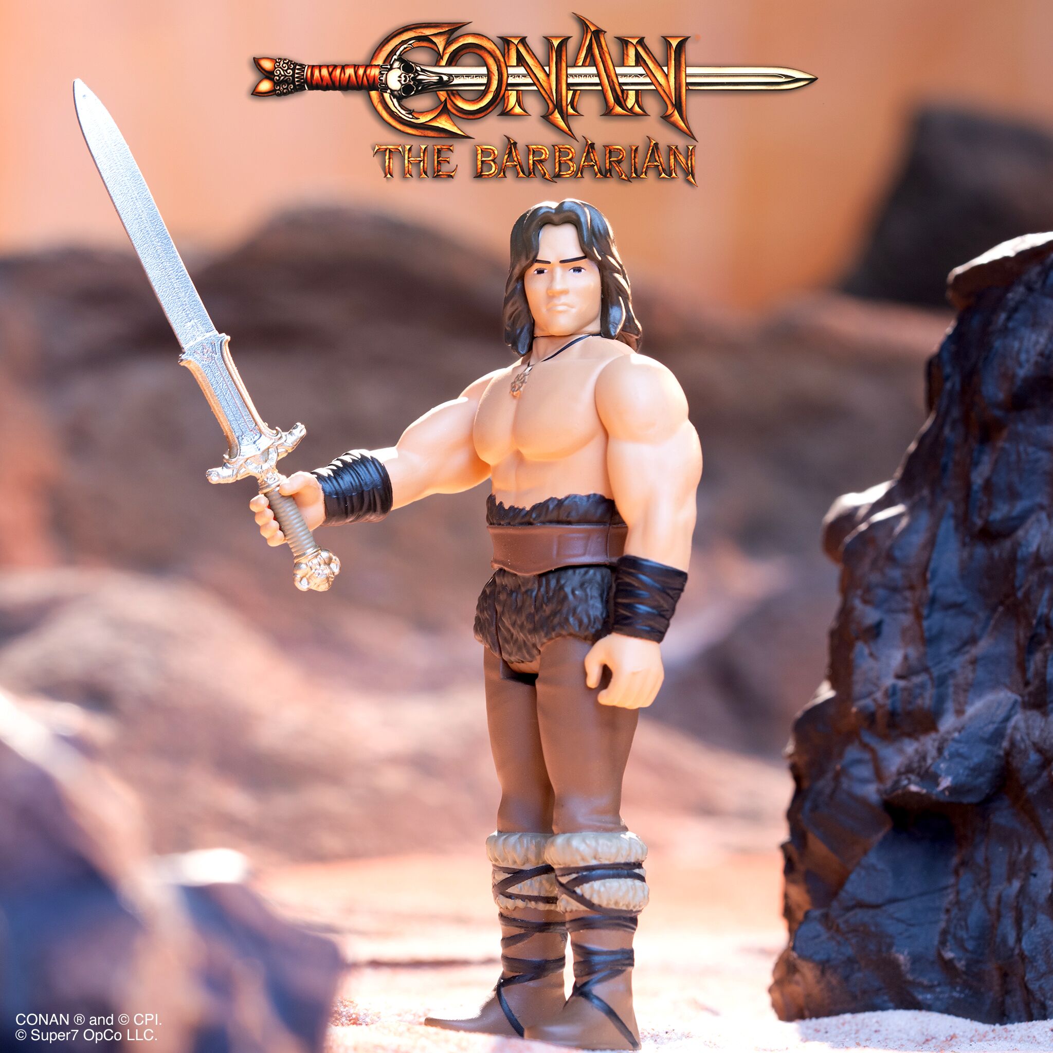 Super7 Conan Resurrected figurina 9,5 cm cu sabie