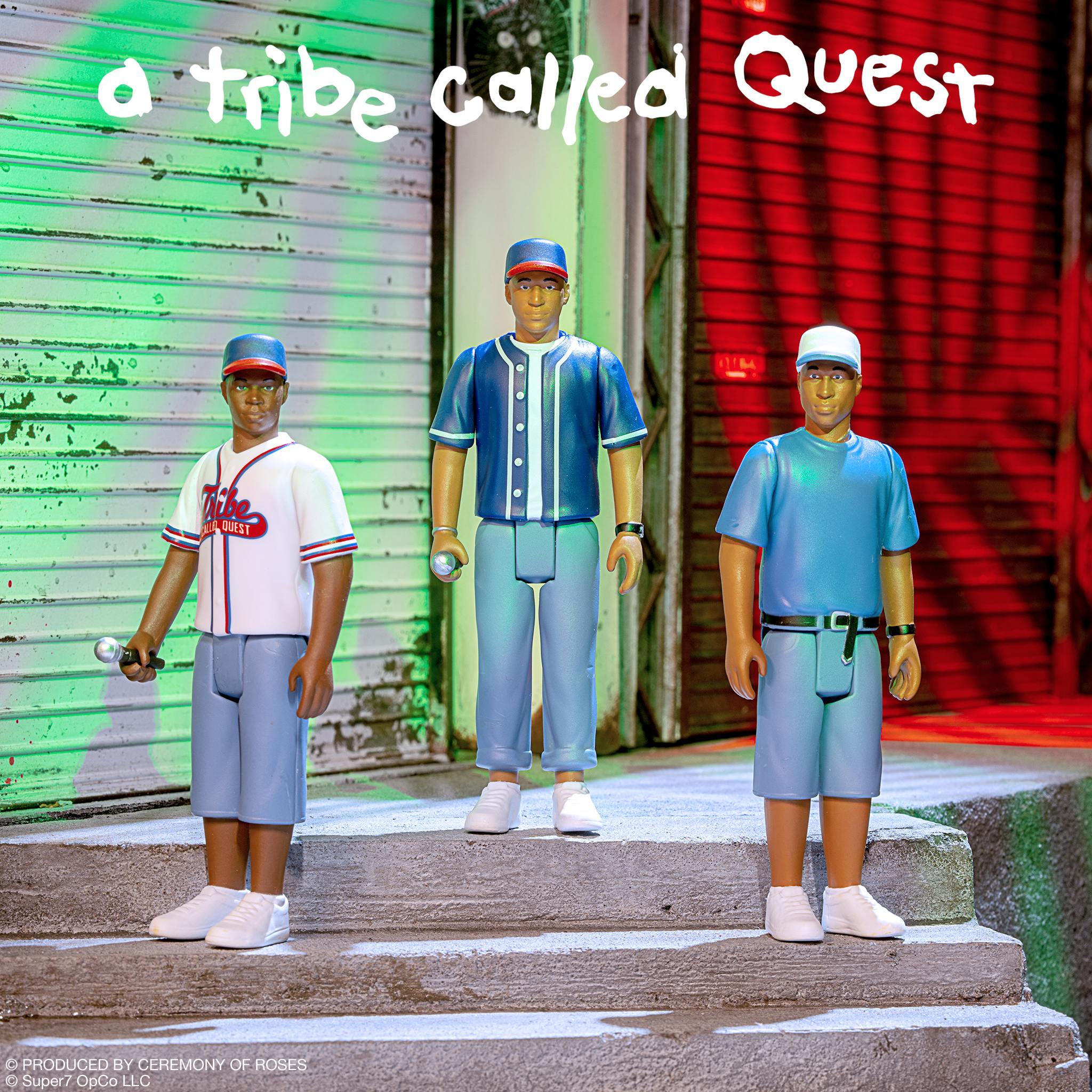 Super7 ReAction A Tribe Called Quest figurine 3-pack Low End