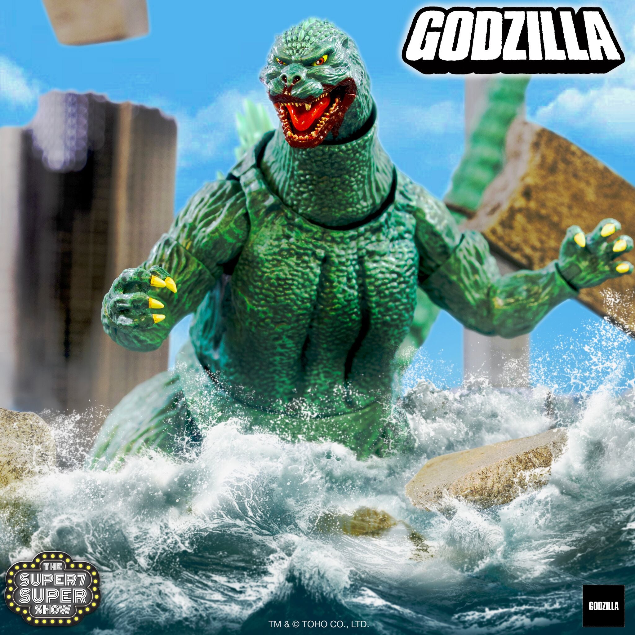 Super7 Toho Ultimates Godzilla 1989 figurina benzi desenate