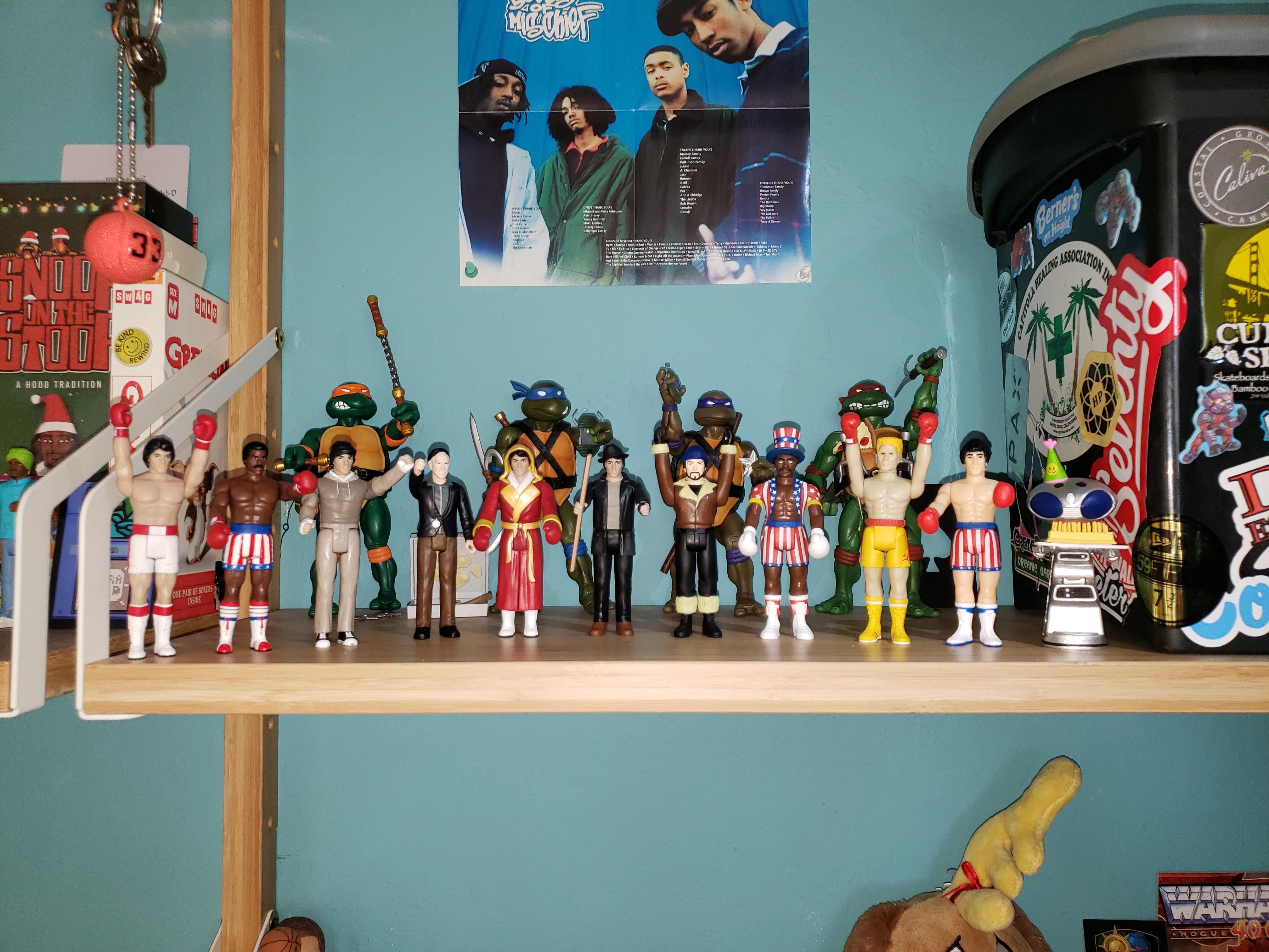 Super7 Rocky ReAction Mickey figurina Rocky I