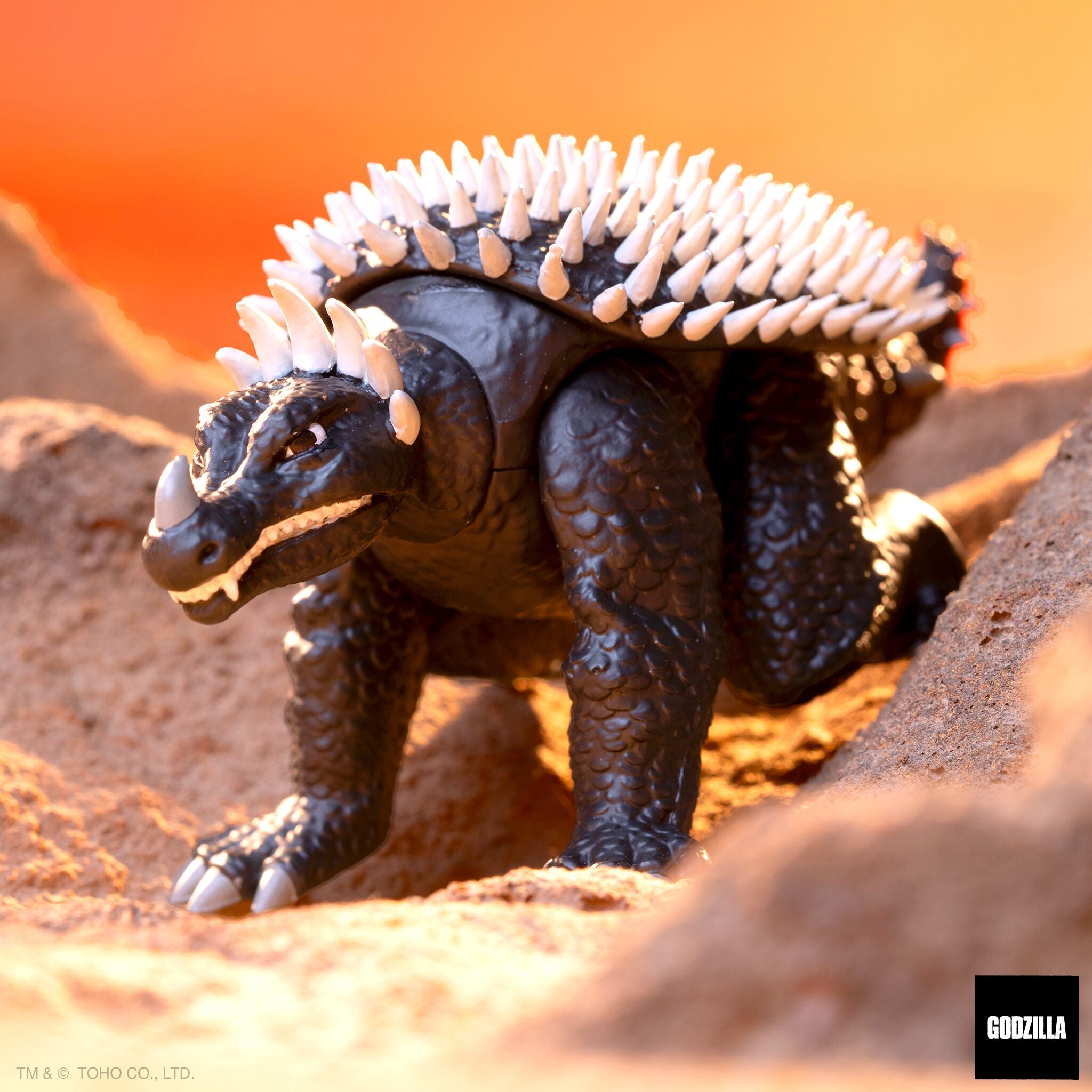 Super7 Toho ReAction Anguirus 55 figurina articulata 9cm