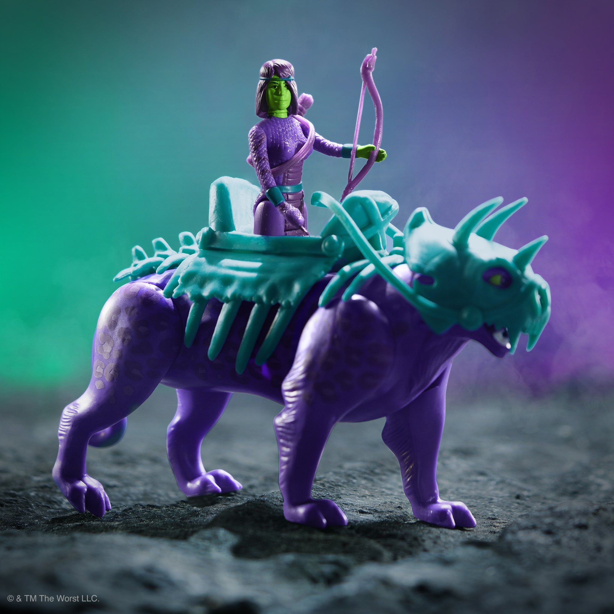 Super7 ReAction Shedusa Pestilence Leopard figurina cu arc