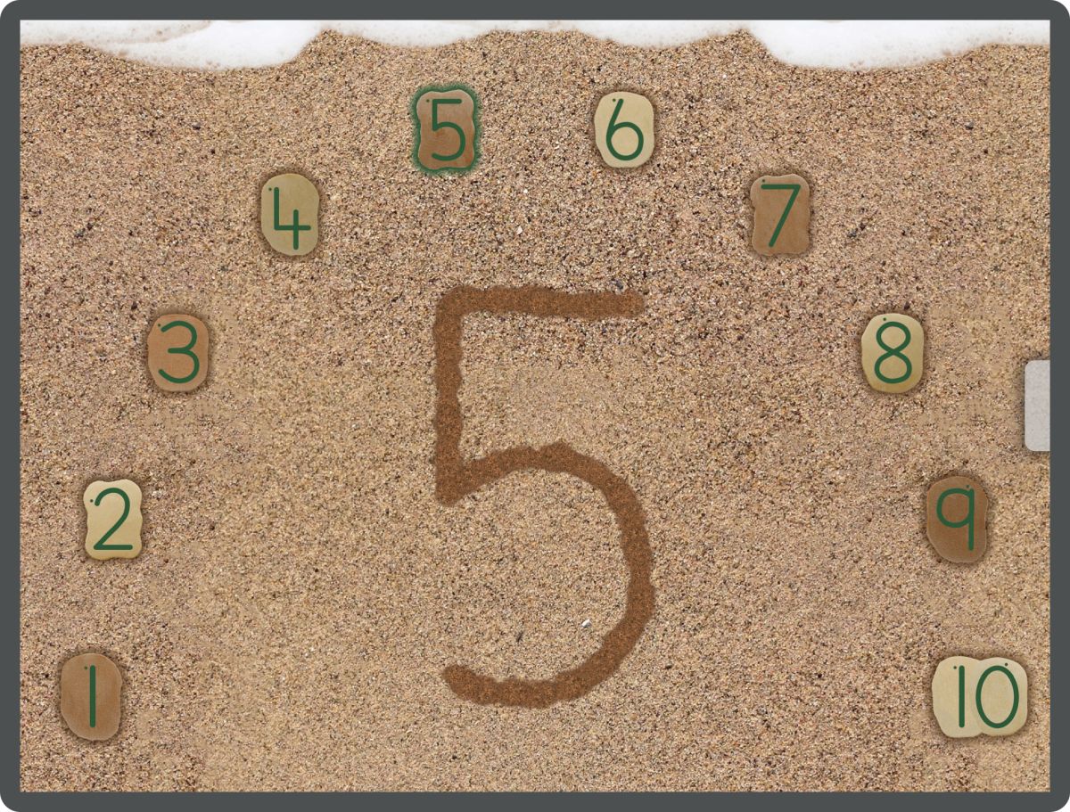 Yellow Door Number Formation aplicatie cifre 1-20 PC Mac