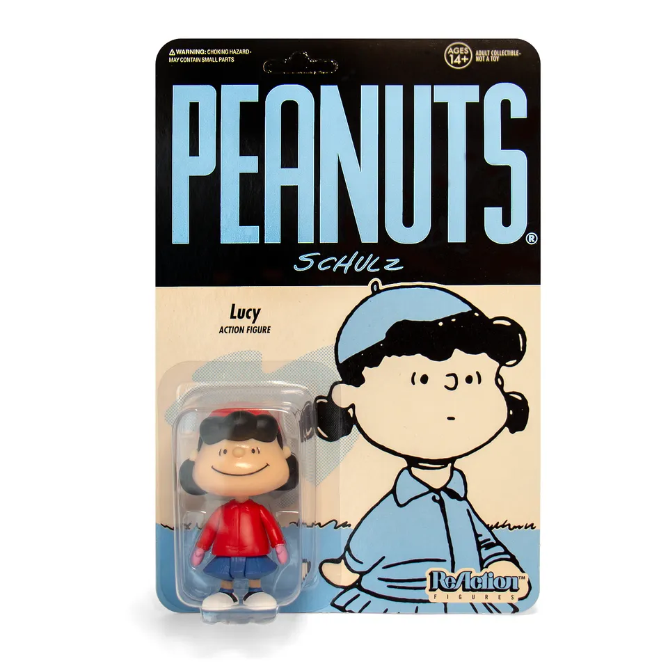 Super7 Peanuts Winter Lucy ReAction Figurina iarna