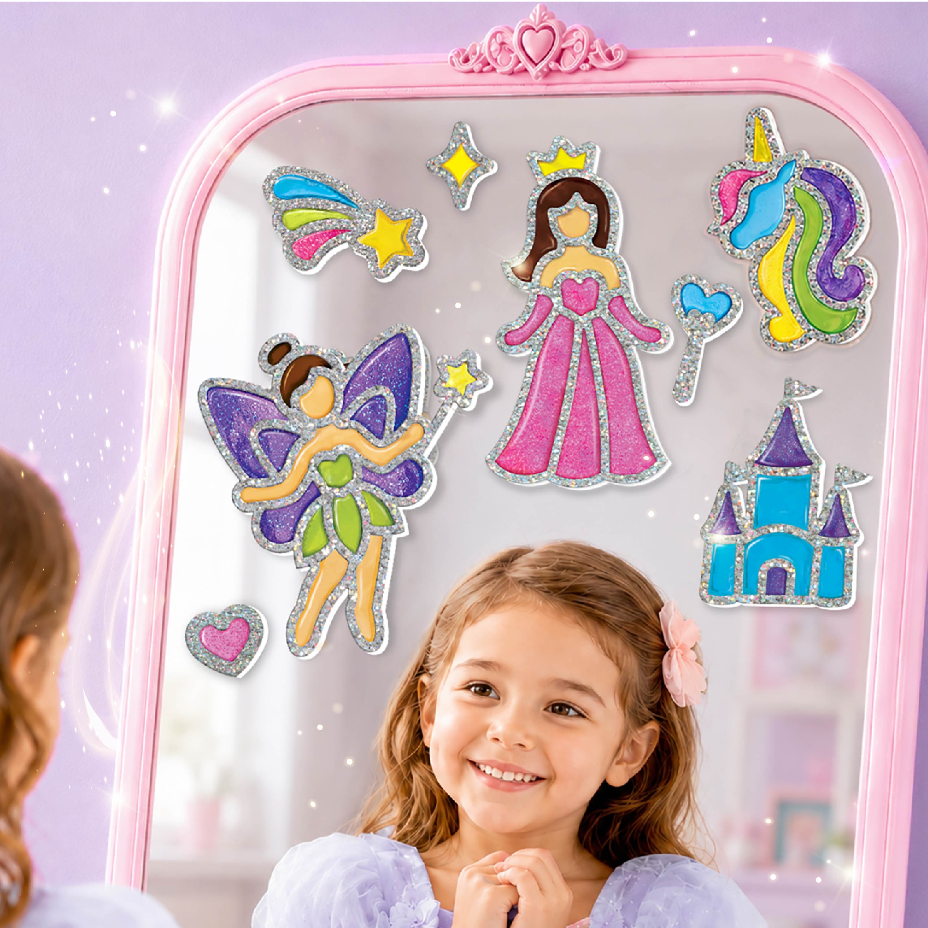 Imagimake Jelly Stickers Princess set stickere 3 ani+