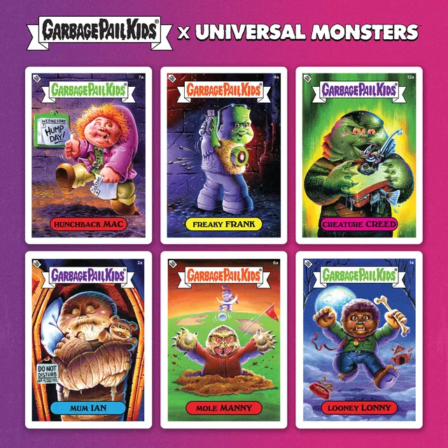 Super7 Universal Monsters GPK Wax Pack 1 pachet carduri