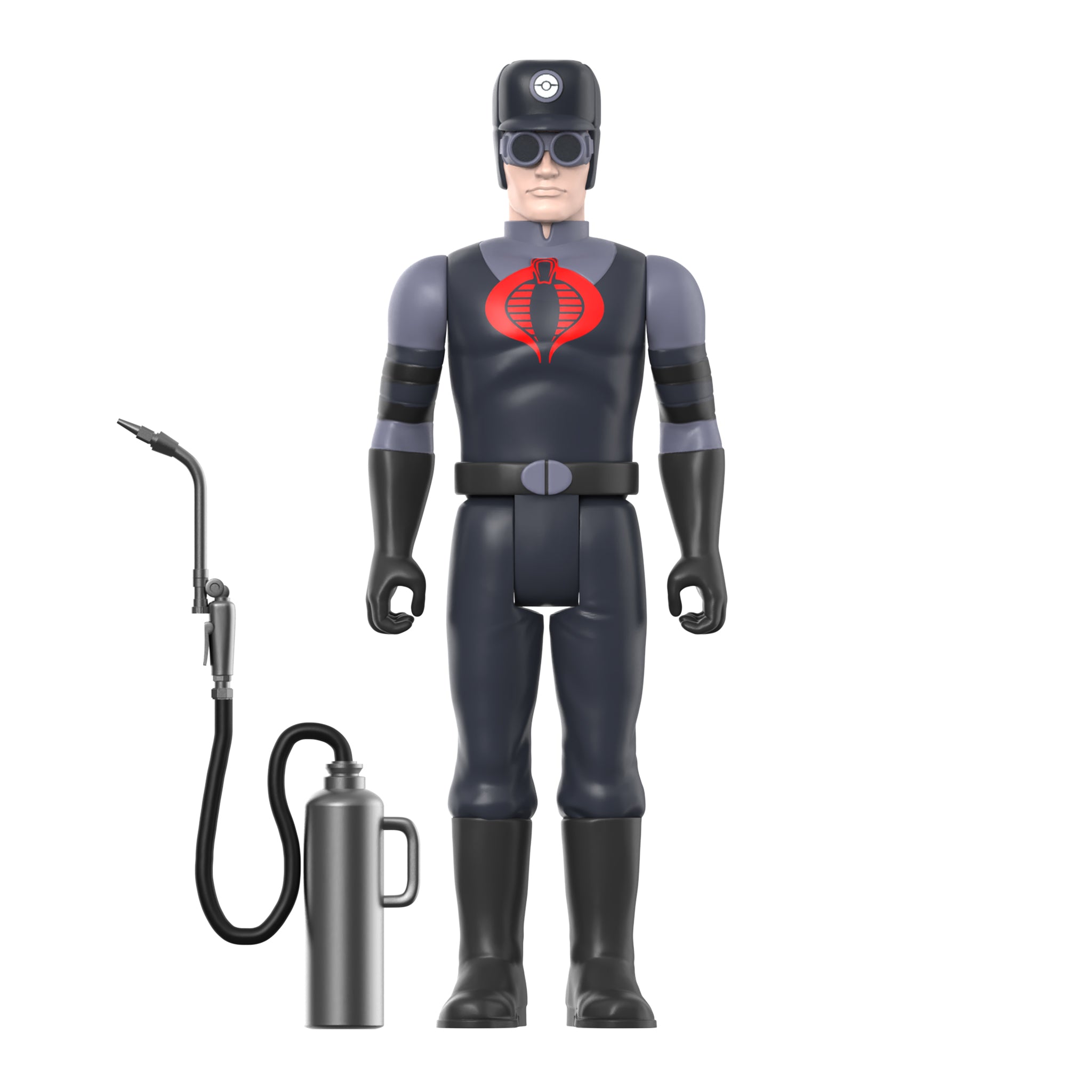 Super7 G.I. Joe ReAction Cobra Snakeling Worker figurină roz