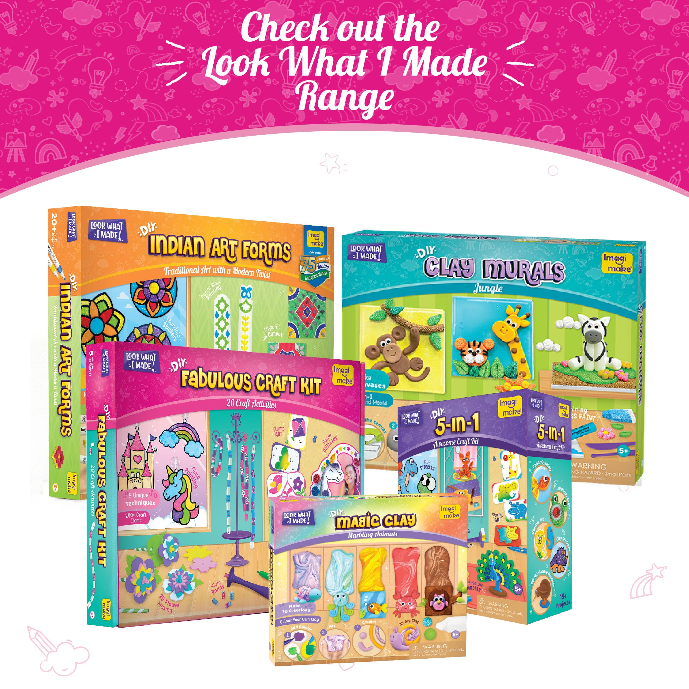 Imagimake Window Art kit pictură sticlă unicorni