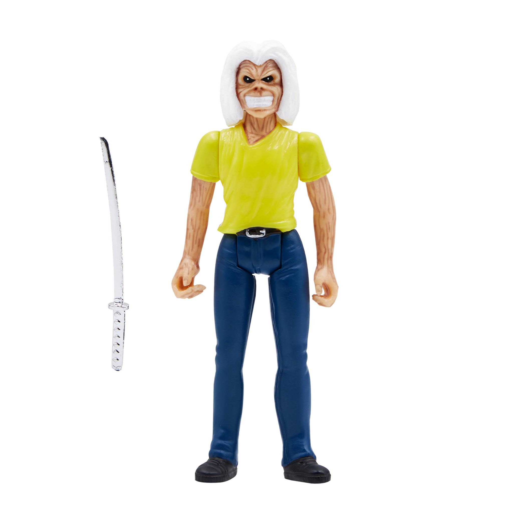 Super7 Iron Maiden ReAction Maiden Japan figurina 9,5 cm sabie