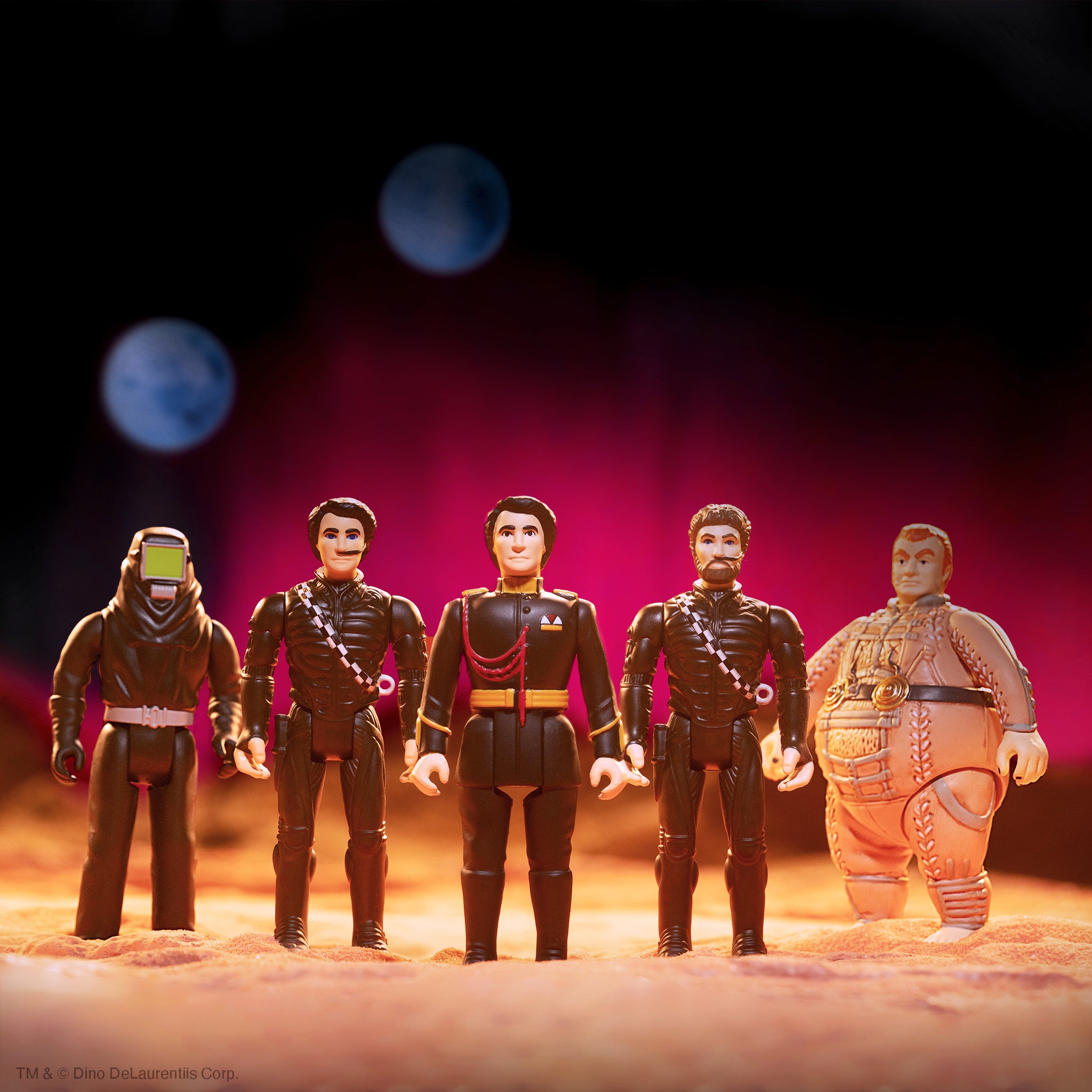 Super7 ReAction Dune Wave 1 set 4 figurine