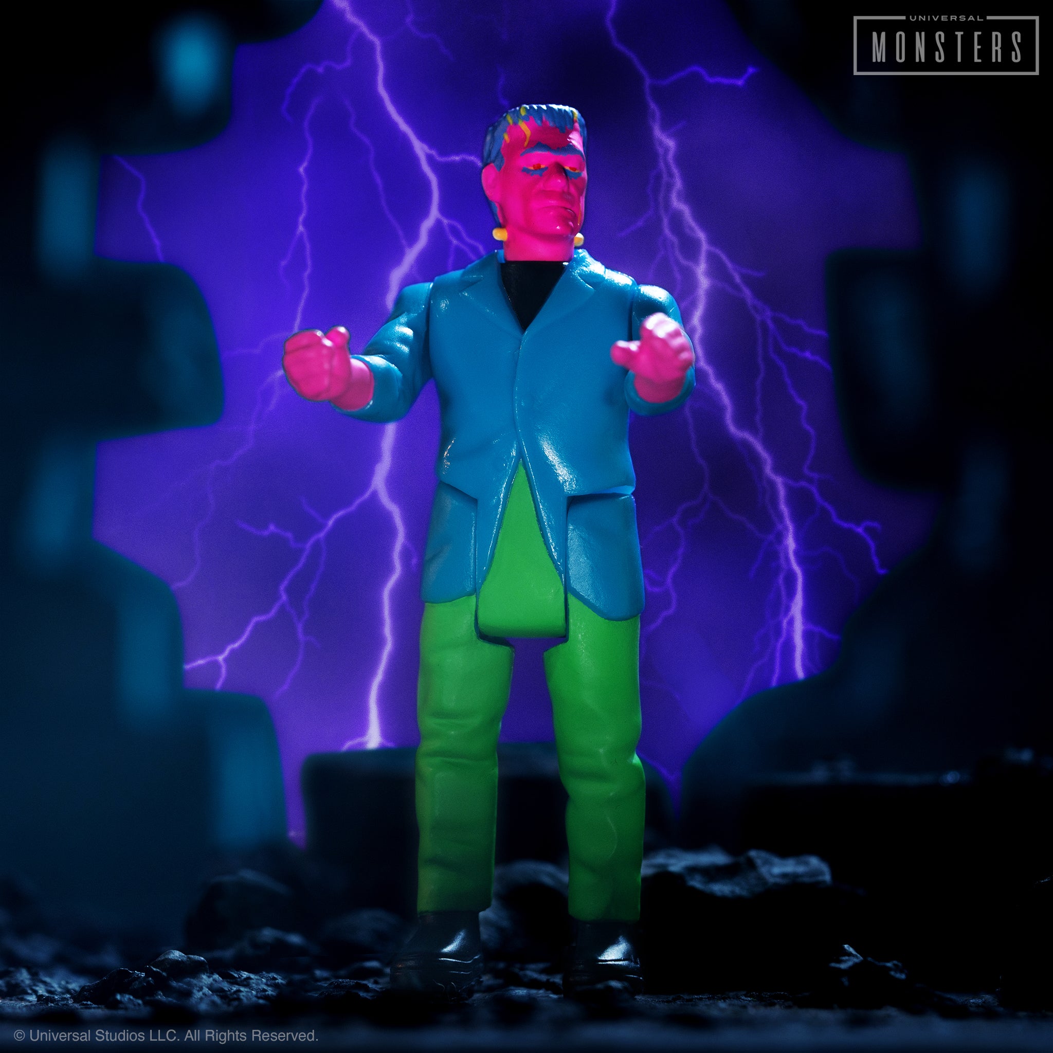 Super7 ReAction Frankenstein Costume figurină