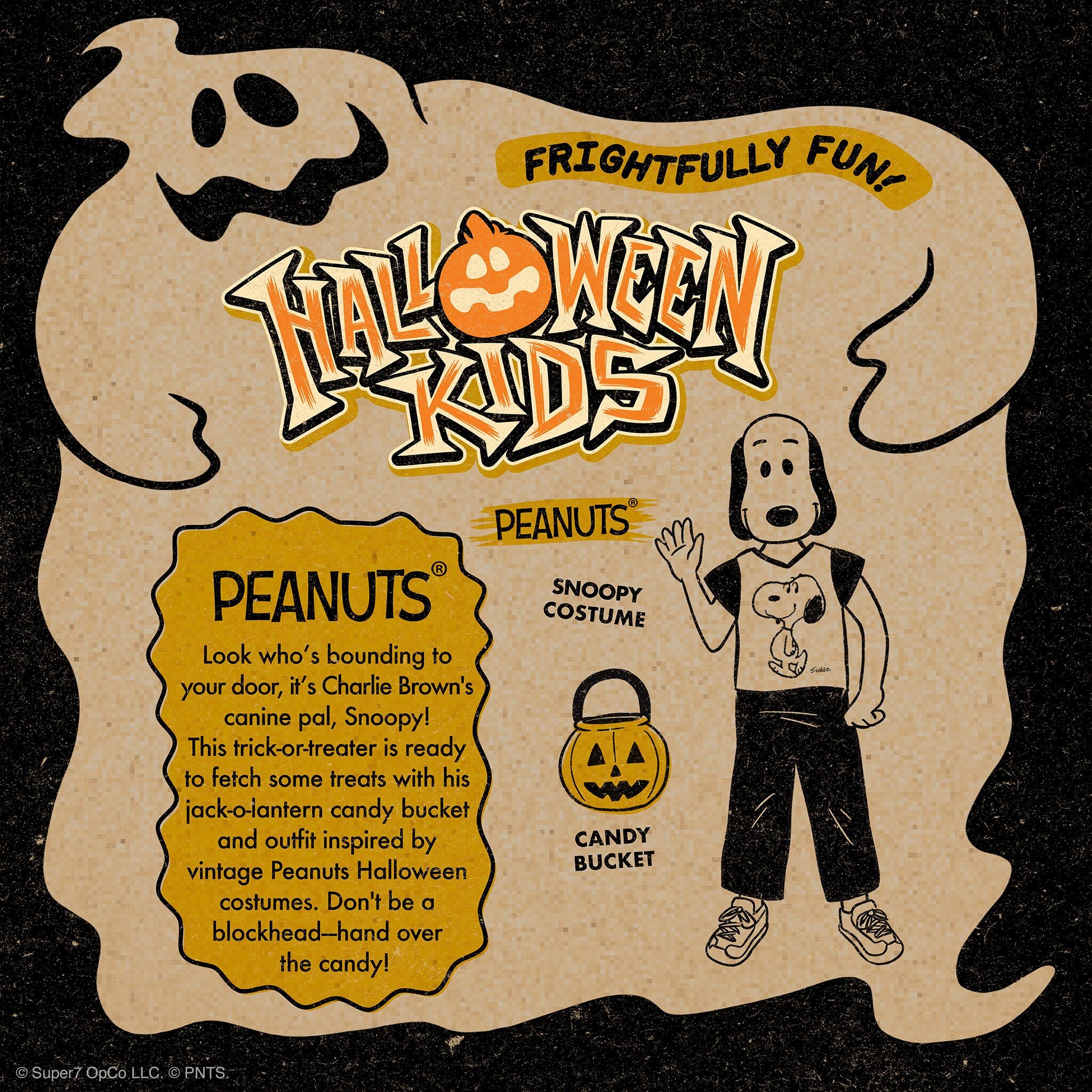 Super7 Halloween Kids Snoopy Boy figurina 9,5 cm