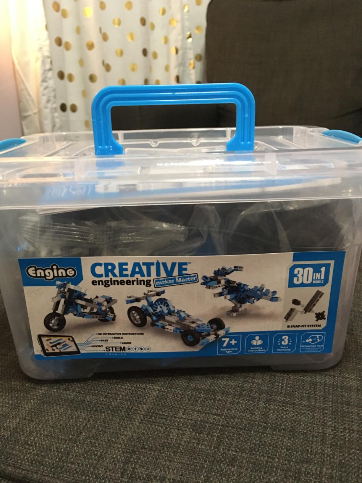 Engino Creative Engineering Maker Master set construcție 30 în 1 209 piese