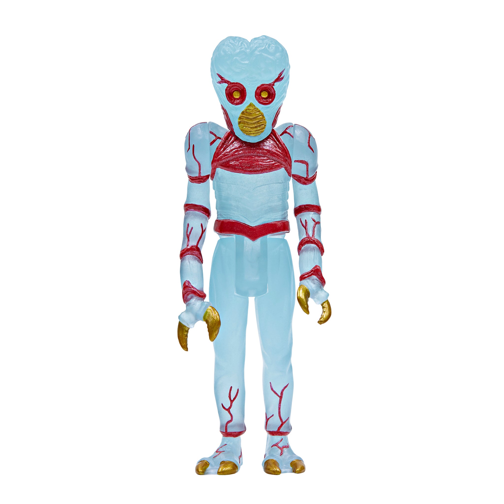 Super7 ReAction Metaluna Mutant figurina Blue Glow