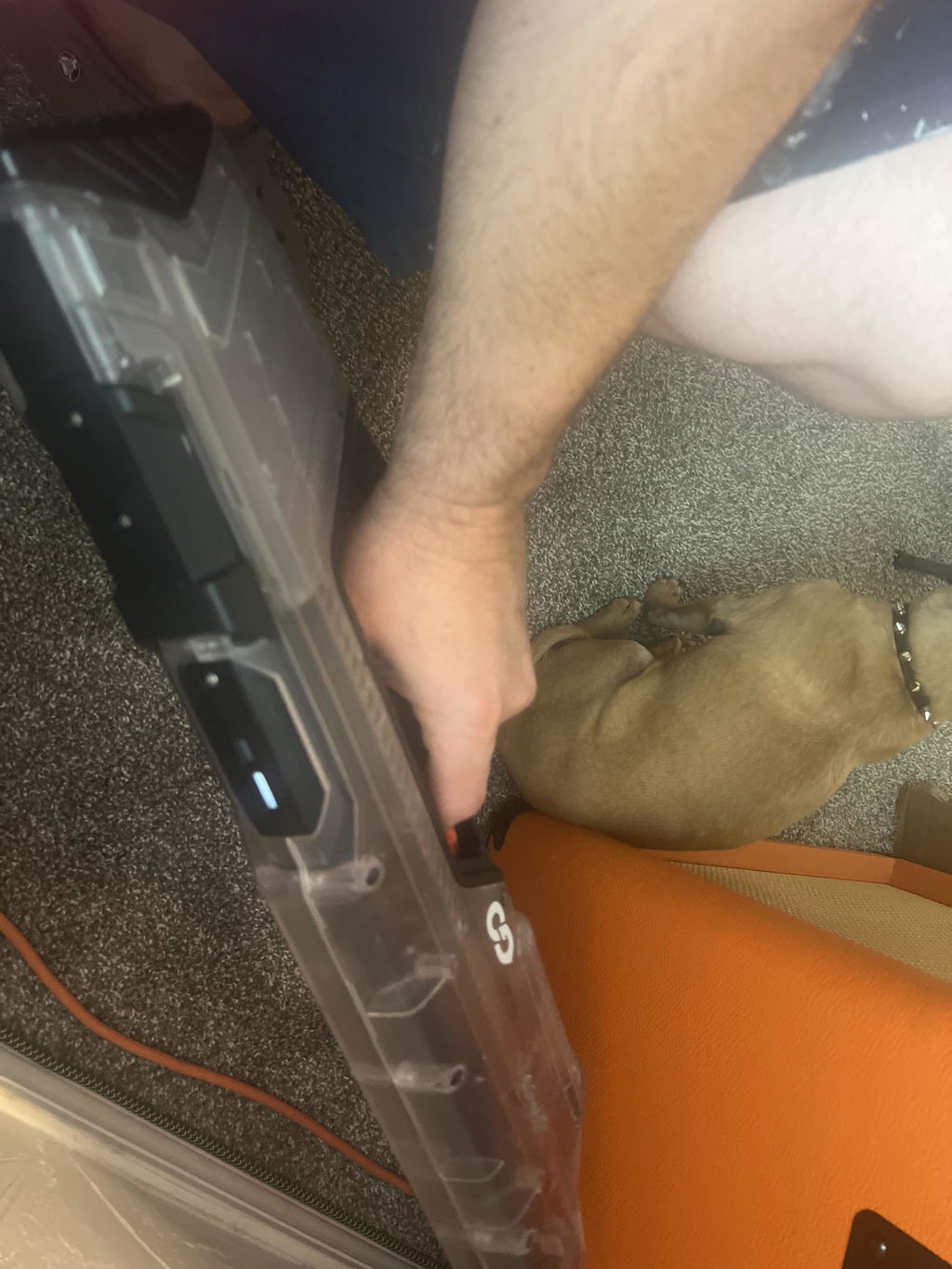 SpyraGO pistol apa compact albastru ploaie usoara