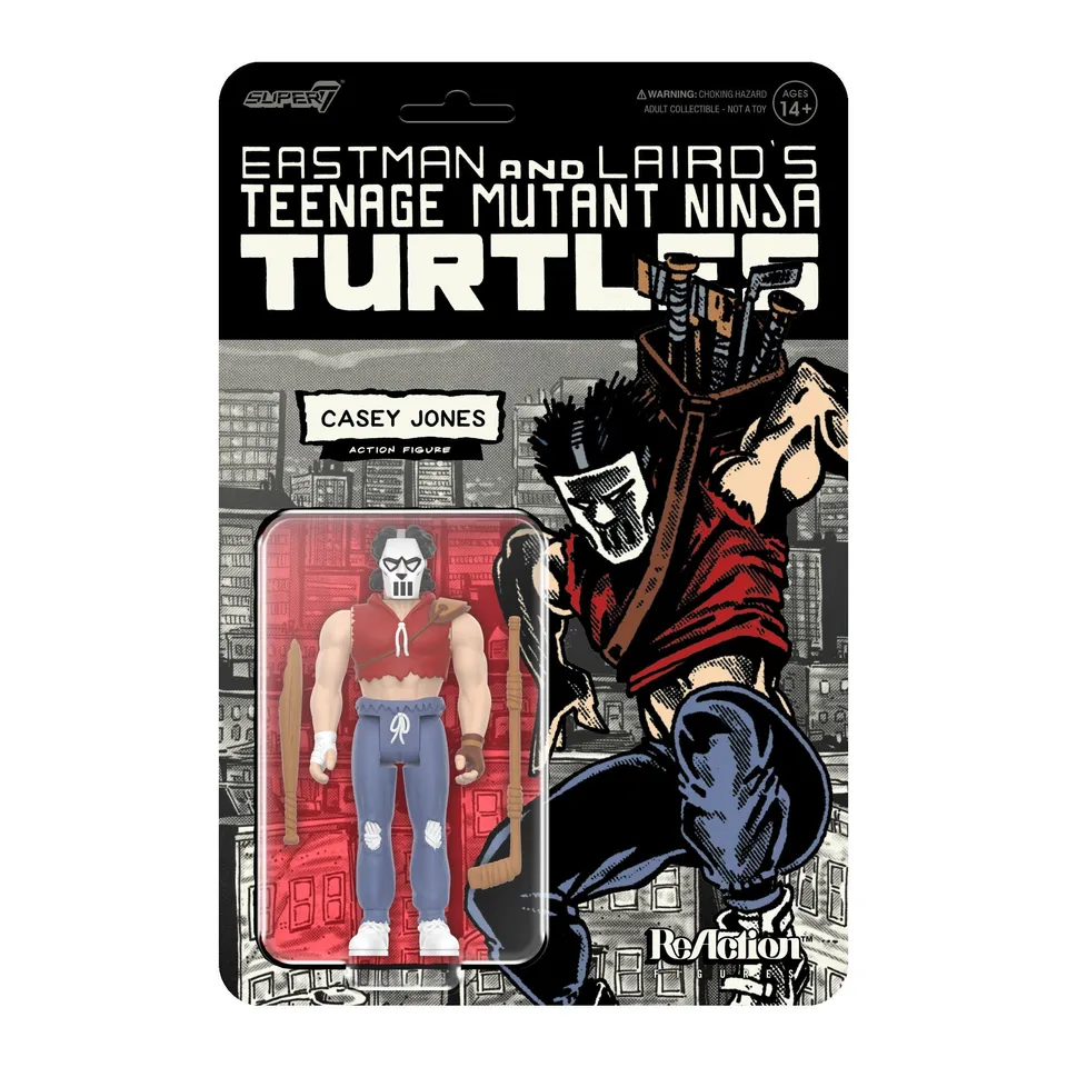 Super7 ReAction Casey Jones Comic Color Wave 11 figurină