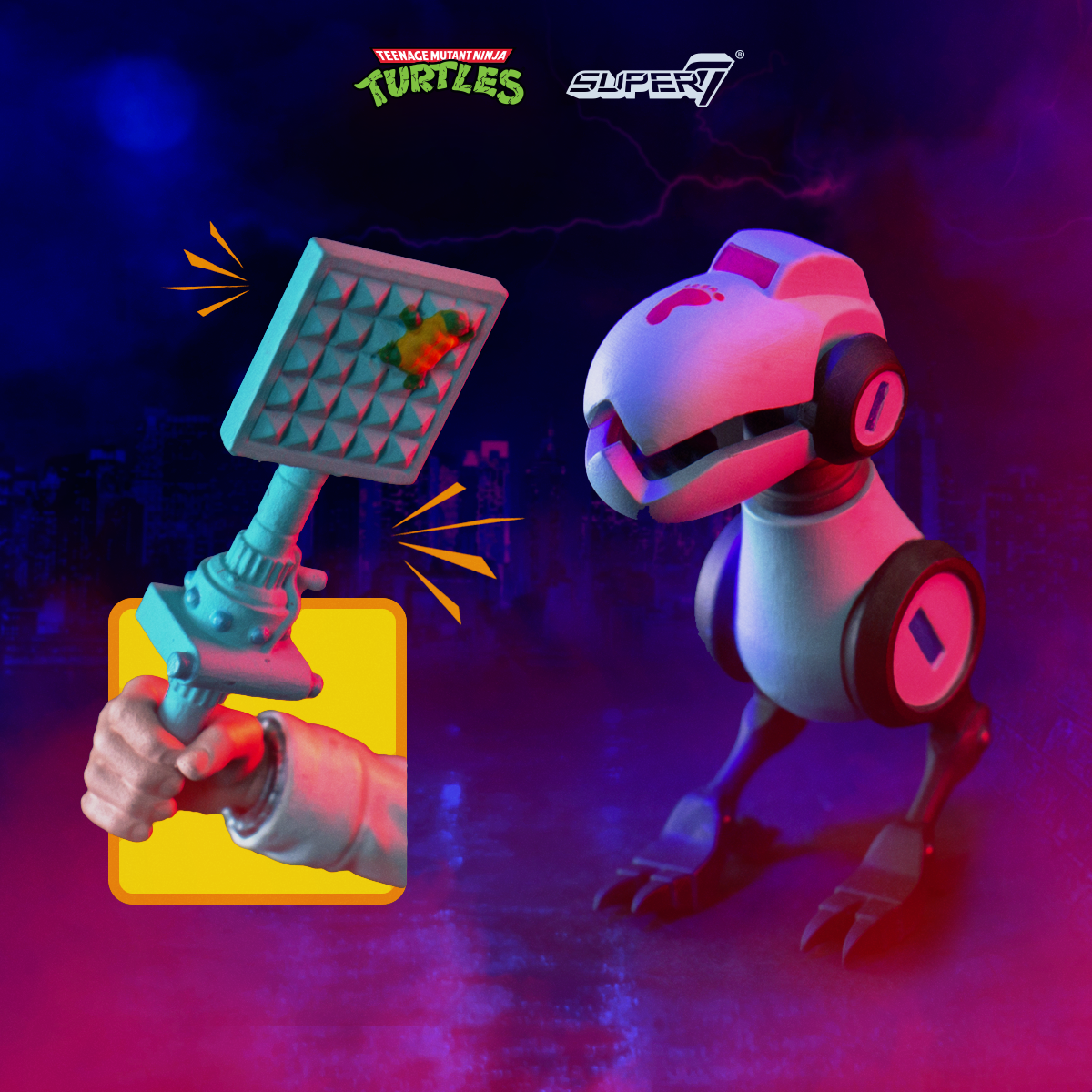 Super7 ULTIMATES TMNT Baxter Stockman V2 figurină 18cm deluxe